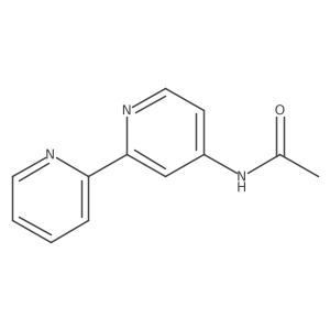 N-[2,2a(2)-Bipyridin]-4-ylacetamide Structure