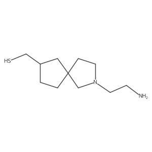 (2-(2-Aminoethyl)-2-azaspiro[4.4]nonan-7-yl)methanethiol Structure