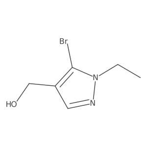 5-Bromo-1-ethyl-1h-pyrazole-4-methanol Structure