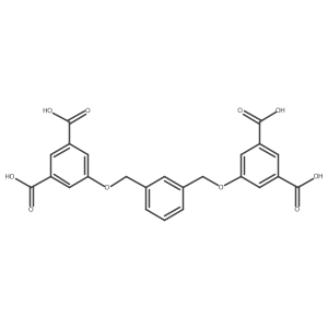 5,5'-(1,3-Phenylenebis(methylene))bis(oxy)diisophthalic acid Structure