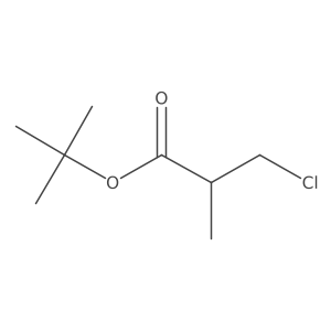 Tert-butyl 3-chloro-2-methylpropanoate Structure