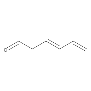(E)-Hexa-3,5-dienal结构式