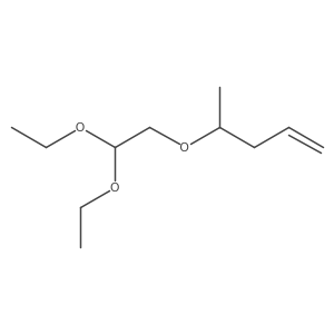 (4S)-4-(2,2-diethoxyethoxy)pent-1-ene结构式