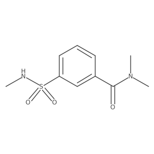 N,N-dimethyl-3-(methylsulfamoyl)benzamide Structure