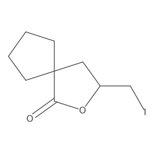 3-(Iodomethyl)-2-oxaspiro[4.4]nonan-1-one Structure