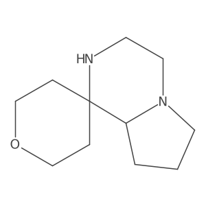 Hexahydro-2'H-spiro[oxane-4,1'-pyrrolo[1,2-a]piperazine] Structure