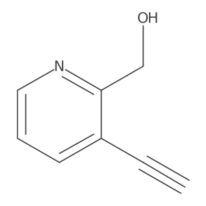 (3-Ethynylpyridin-2-yl)methanol结构式