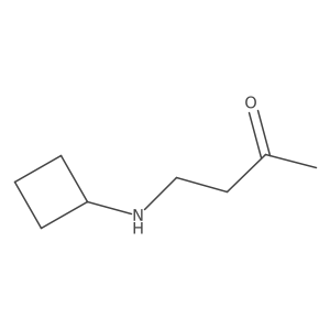 4-(Cyclobutylamino)butan-2-one Structure