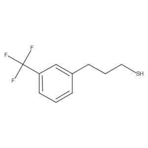 3-[3-(Trifluoromethyl)phenyl]propane-1-thiol结构式