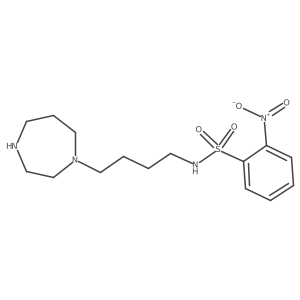 N-[4-(1,4-diazepan-1-yl)butyl]-2-nitrobenzene-1-sulfonamide Structure