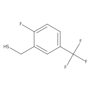 2-Fluoro-5-trifluoromethylbenzyl mercaptan Structure