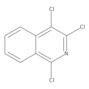 1,3,4-Trichloroisoquinoline Structure