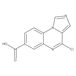 4-Chloroimidazo[1,5-a]quinoxaline-7-carboxylic acid Structure