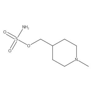 (1-Methylpiperidin-4-yl)methyl sulfamate Structure