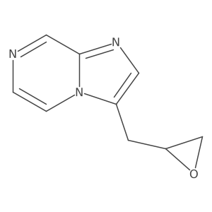 3-[(Oxiran-2-yl)methyl]imidazo[1,2-a]pyrazine结构式