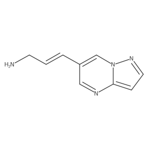 3-{Pyrazolo[1,5-a]pyrimidin-6-yl}prop-2-en-1-amine Structure