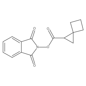 1,3-Dioxoisoindolin-2-YL spiro[2.3]hexane-1-carboxylate Structure