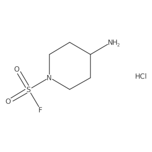 4-Aminopiperidine-1-sulfonyl fluoride hydrochloride结构式