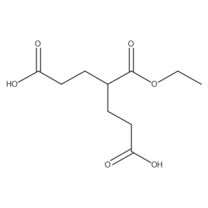 4-(Ethoxycarbonyl)heptanedioic acid结构式