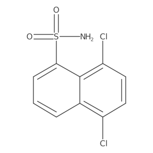 5,8-Dichloronaphthalene-1-sulfonamide Structure