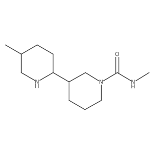 rel-(2R,5S)-N,5-Dimethyl-[2,3'-bipiperidine]-1'-carboxamide结构式