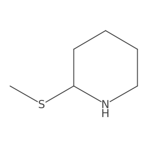 2-(Methylthio)piperidine结构式