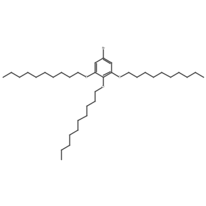 5-Bromo-1,2,3-tris(decyloxy)benzene结构式
