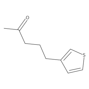 5-(Thiophen-3-yl)pentan-2-one Structure