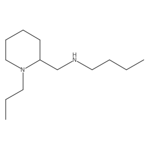 Butyl[(1-propylpiperidin-2-yl)methyl]amine Structure