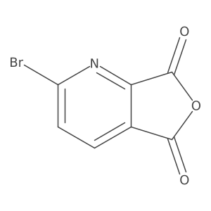 2-Bromofuro[3,4-b]pyridine-5,7-dione结构式