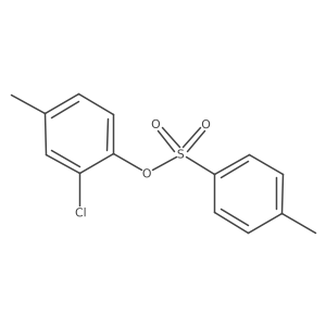 2-Chloro-4-methylphenyl 4-methylbenzene-1-sulfonate Structure