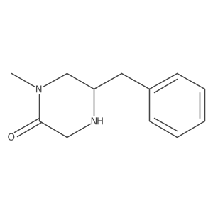 5-Benzyl-1-methylpiperazin-2-one Structure