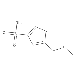 3-Thiophenesulfonamide, 5-(methoxymethyl)-结构式