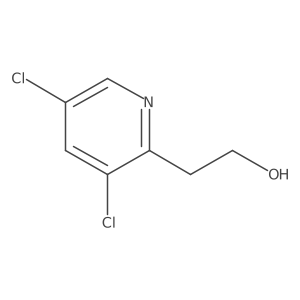 2-(3,5-Dichloropyridin-2-yl)ethanol结构式