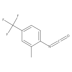 Benzene, 1-isocyanato-2-methyl-4-(trifluoromethyl)-结构式