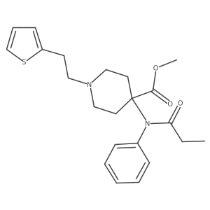 Thiofentanil-d3 Structure