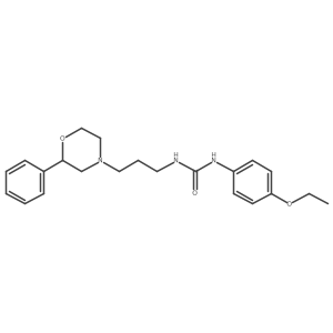 1-(4-Ethoxyphenyl)-3-(3-(2-phenylmorpholino)propyl)urea Structure