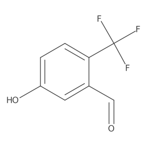 5-Hydroxy-2-(trifluoromethyl)benzaldehyde结构式