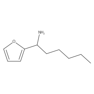 1-(Furan-2-yl)hexan-1-amine结构式