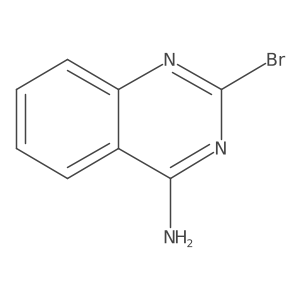 2-Bomoquinazolin-4-amine结构式