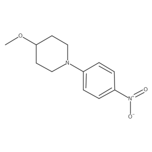 4-Methoxy-1-(4-nitrophenyl)piperidine Structure