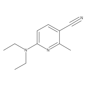 6-(Diethylamino)-2-methylnicotinonitrile结构式