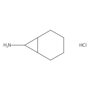 (1R,6S,7R)-bicyclo[4.1.0]heptan-7-amine hydrochloride Structure