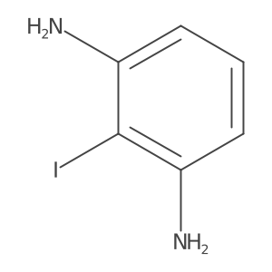 2-Iodobenzene-1,3-diamine结构式