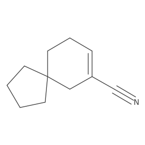 Spiro[4.5]dec-8-ene-9-carbonitrile Structure