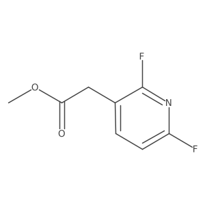 Methyl 2,6-difluoropyridine-3-acetate Structure