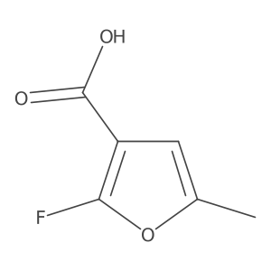 2-Fluoro-5-methylfuran-3-carboxylic acid Structure