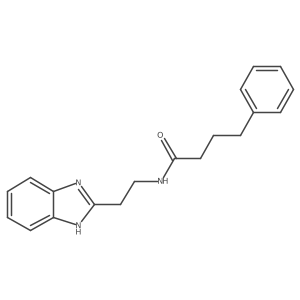 N-[2-(1H-benzimidazol-2-yl)ethyl]-4-phenylbutanamide Structure