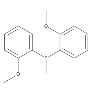 Bis(2-methoxyphenyl)methylphosphine结构式
