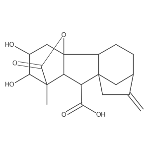 (1R,2R,5R,8R,9S,10R,11S,12R,13S)-6-(dideuteriomethylidene)-12,13-dihydroxy-11-methyl-16-oxo-15-oxapentacyclo[9.3.2.15,8.01,10.02,8]heptadecane-9-carboxylic acid Structure